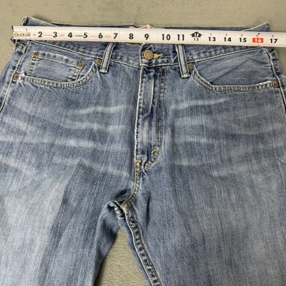 Levi's 505 Straight Fit Jeans Men's 32x30‎ Light Wash 100% Cotton Denim Mexico